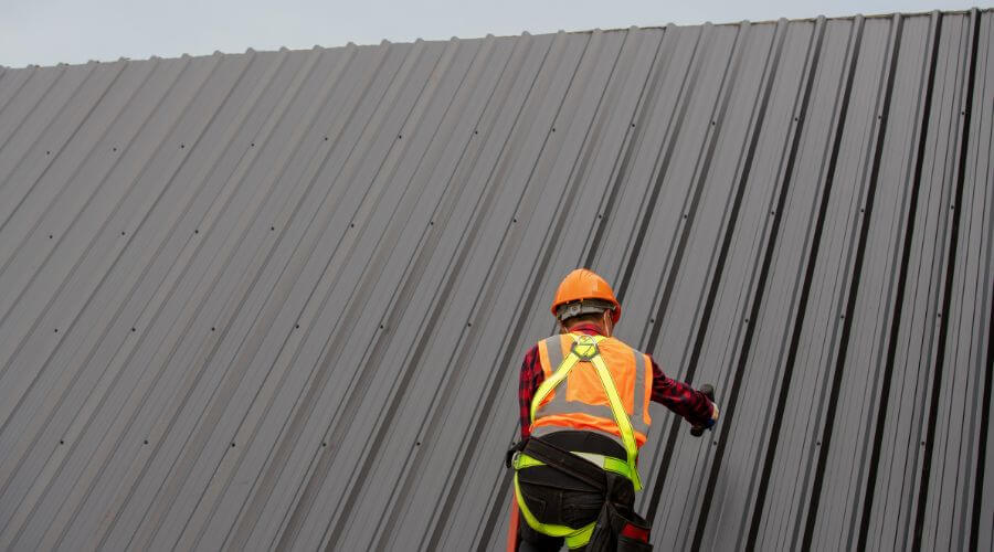 Professional metal roof installation services in Marathon, IA
